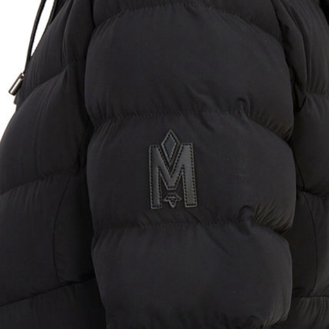 新品未使用】マッカージュ ダウンCAMEA STR Black XS 新品未使用】マッカージュ ダウンCAMEA STR Black XS