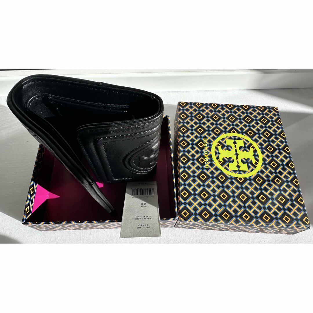 トリーバーチ TORY BURCH 2つ折り財布 31460 ブラック トリーバーチ TORY BURCH 2つ折り財布 31460 ブラック