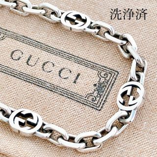 GUCCI - 21洗浄済*グッチ GUCCI 925 ブレスレット シルバー GUCCI - 21洗浄済*グッチ GUCCI 925 ブレスレット シルバー
