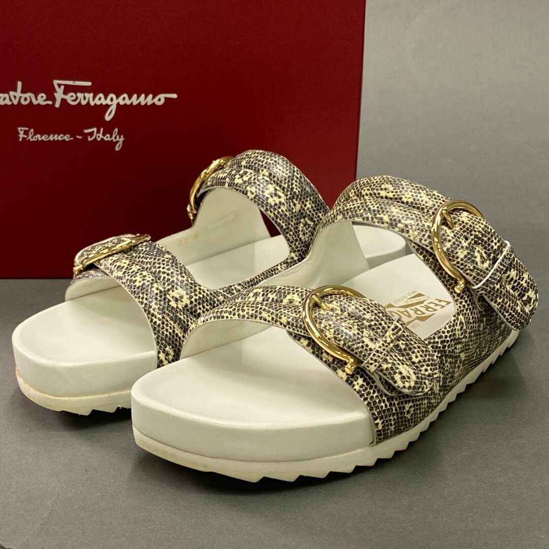 l22 《美品》 Salvatore Ferragamo サルヴァトーレ フェラガモ l22 《美品》 Salvatore Ferragamo サルヴァトーレ フェラガモ