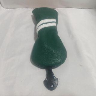ゴルフ ユーティリティーUT用ヘッドカバー グリーン 2(その他)