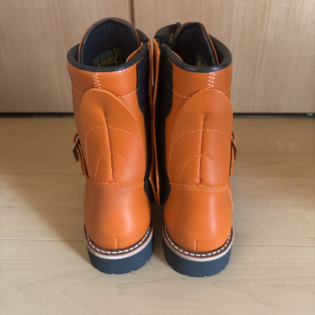 新品未使用　アヴィレックス　バイカーブーツ　YAMATO オレンジ　26cm avirex/アヴィレックス/YAMATO/ヤマト ブーツ（ブーツ）｜AVIREX