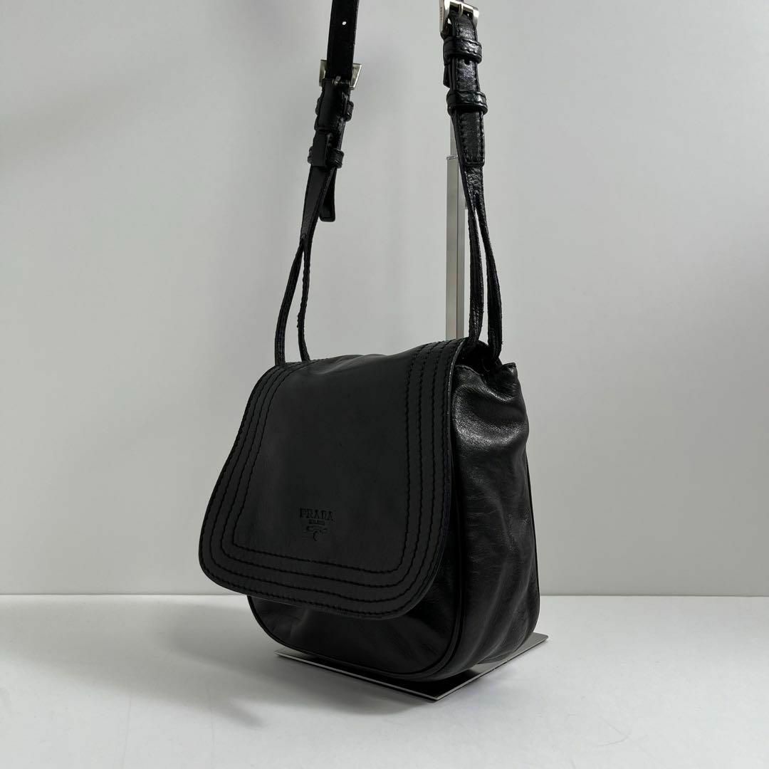 PRADA archive leather shoulder bag PRADA archive leather shoulder bag