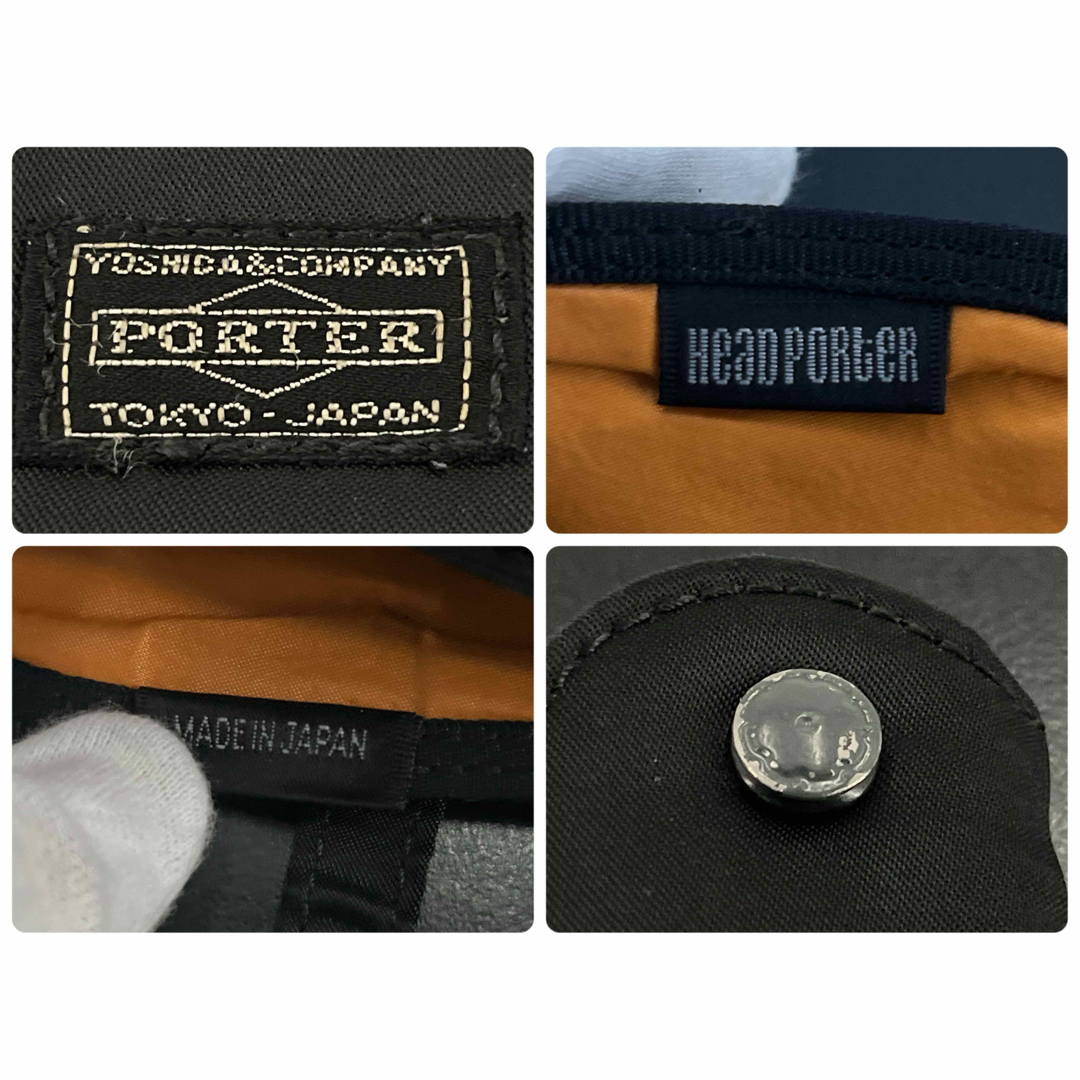 HEADPORTER - ヘッドポーター キーケース 4連 刺繍ロゴ ブラック HEADPORTER - ヘッドポーター キーケース 4連 刺繍ロゴ ブラック