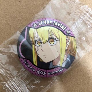 マッシュル × くら寿司 オリジナル缶バッジ レモン