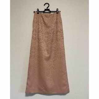 ビューティアンドユースユナイテッドアローズ(BEAUTY&YOUTH UNITED ARROWS)のタイトスカート　ベージュ(ロングスカート)