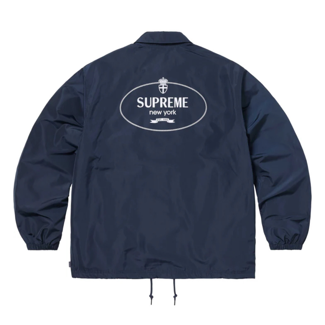 Supreme - Supreme Crest Coaches Jacket Navy Sサイズの通販 by Supreme - Supreme Crest Coaches Jacket Navy Sサイズの通販 by