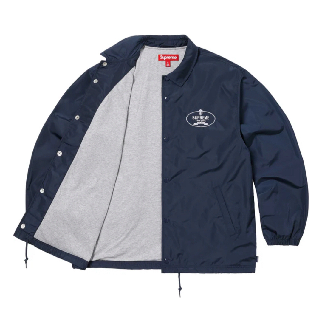 Supreme - Supreme Crest Coaches Jacket Navy Sサイズの通販 by Supreme - Supreme Crest Coaches Jacket Navy Sサイズの通販 by