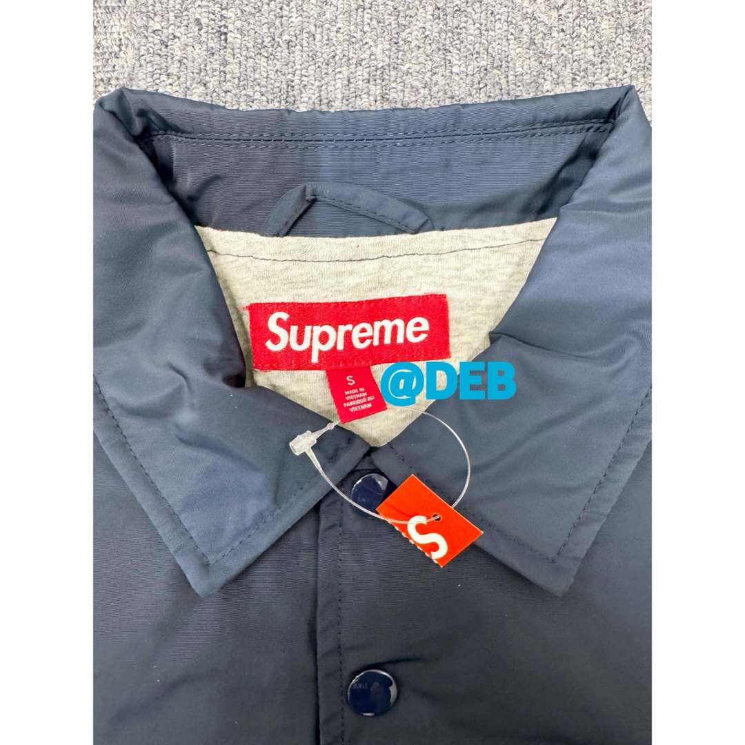 Supreme - Supreme Crest Coaches Jacket Navy Sサイズの通販 by Supreme - Supreme Crest Coaches Jacket Navy Sサイズの通販 by