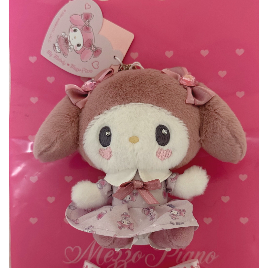 mezzo piano - メゾピアノ♡おめかしマイメロぬいぐるみチャーム mezzo piano - メゾピアノ♡おめかしマイメロぬいぐるみチャーム