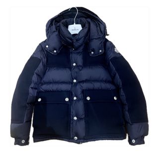 MONCLER - MONCLER BREL ダウンジャケット ウール切り返しの通販 MONCLER - MONCLER BREL ダウンジャケット ウール切り返しの通販