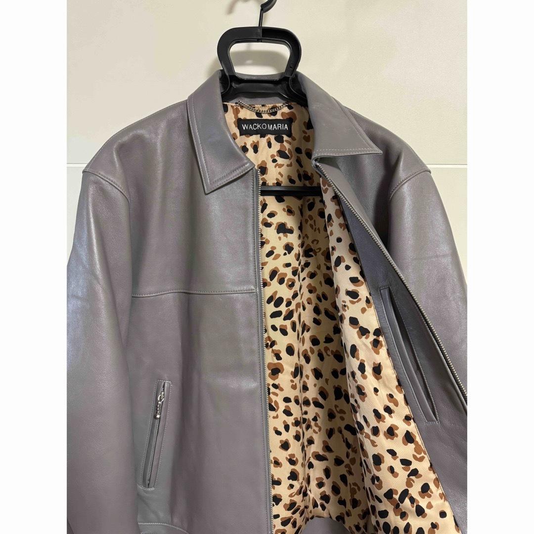 WACKO MARIA - WACKO MARIA LEATHER SINGLE RIDERS JACKETの通販 WACKO MARIA - WACKO MARIA LEATHER SINGLE RIDERS JACKETの通販