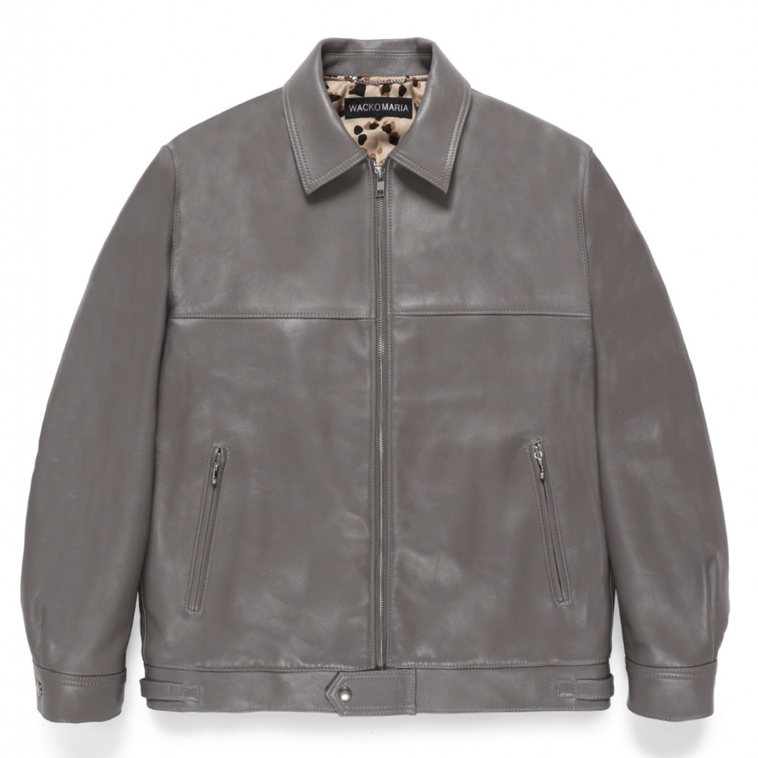 WACKO MARIA - WACKO MARIA LEATHER SINGLE RIDERS JACKETの通販 WACKO MARIA - WACKO MARIA LEATHER SINGLE RIDERS JACKETの通販