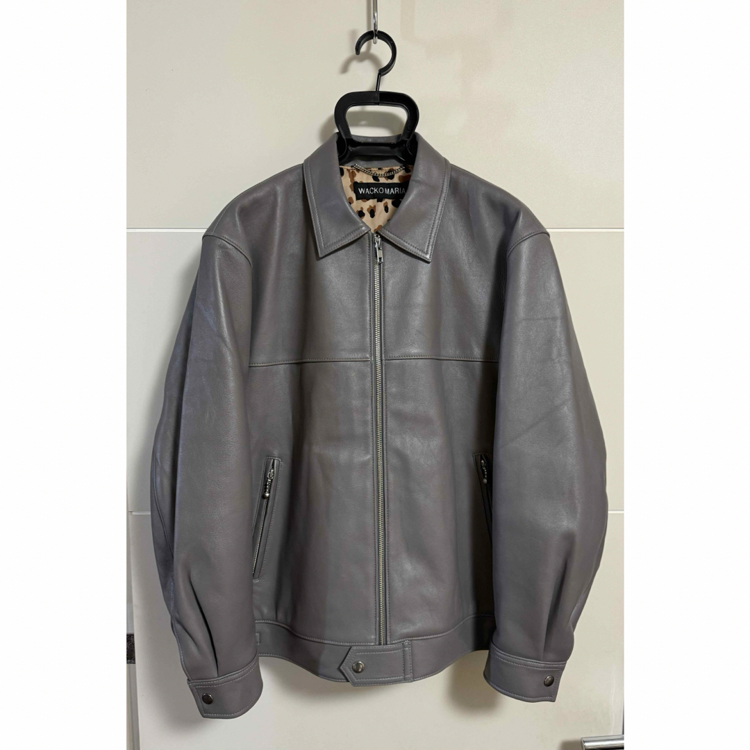WACKO MARIA - WACKO MARIA LEATHER SINGLE RIDERS JACKETの通販 WACKO MARIA - WACKO MARIA LEATHER SINGLE RIDERS JACKETの通販