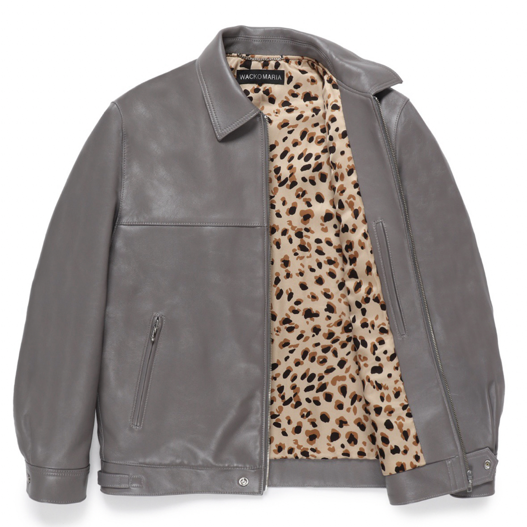 WACKO MARIA - WACKO MARIA LEATHER SINGLE RIDERS JACKETの通販 WACKO MARIA - WACKO MARIA LEATHER SINGLE RIDERS JACKETの通販