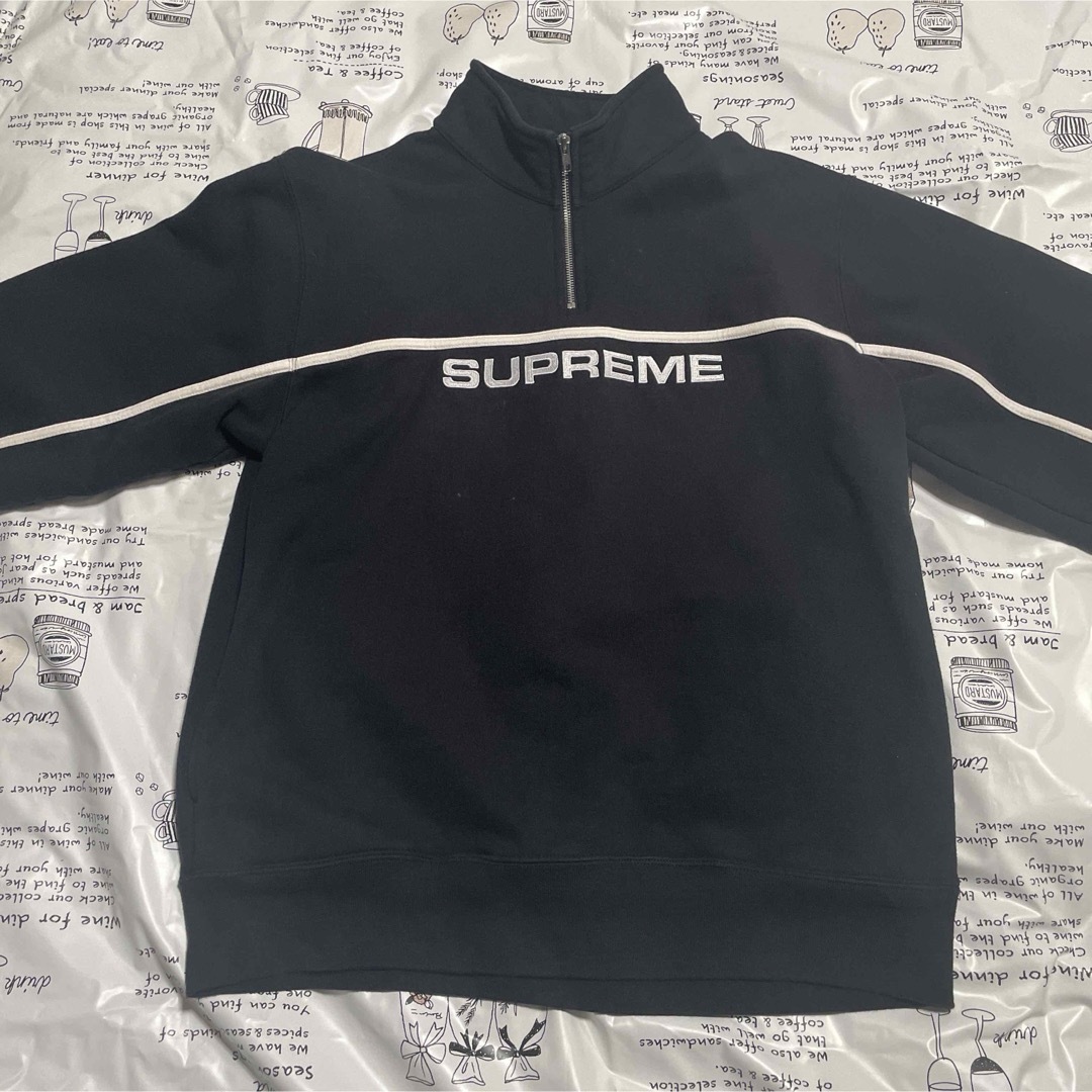 supreme シュプリーム ハーフジップスウェット サイズXL supreme シュプリーム ハーフジップスウェット サイズXL