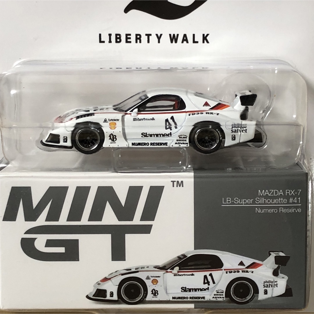 MINI GT ミニGT LBWK マツダ RX-7 LB スーパーシルエットの通販 MINI GT ミニGT LBWK マツダ RX-7 LB スーパーシルエットの通販