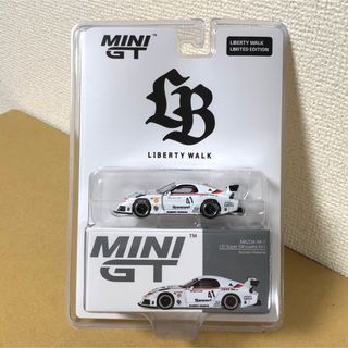 MINI GT ミニGT　LBWK　マツダ RX-7  LB スーパーシルエット(ミニカー)