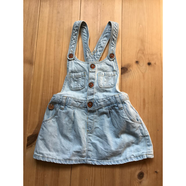 ZARA KIDS(ザラキッズ)のnon様専用♡ZARAbaby ジャンバースカート 92cm キッズ/ベビー/マタニティのキッズ服女の子用(90cm~)(ワンピース)の商品写真