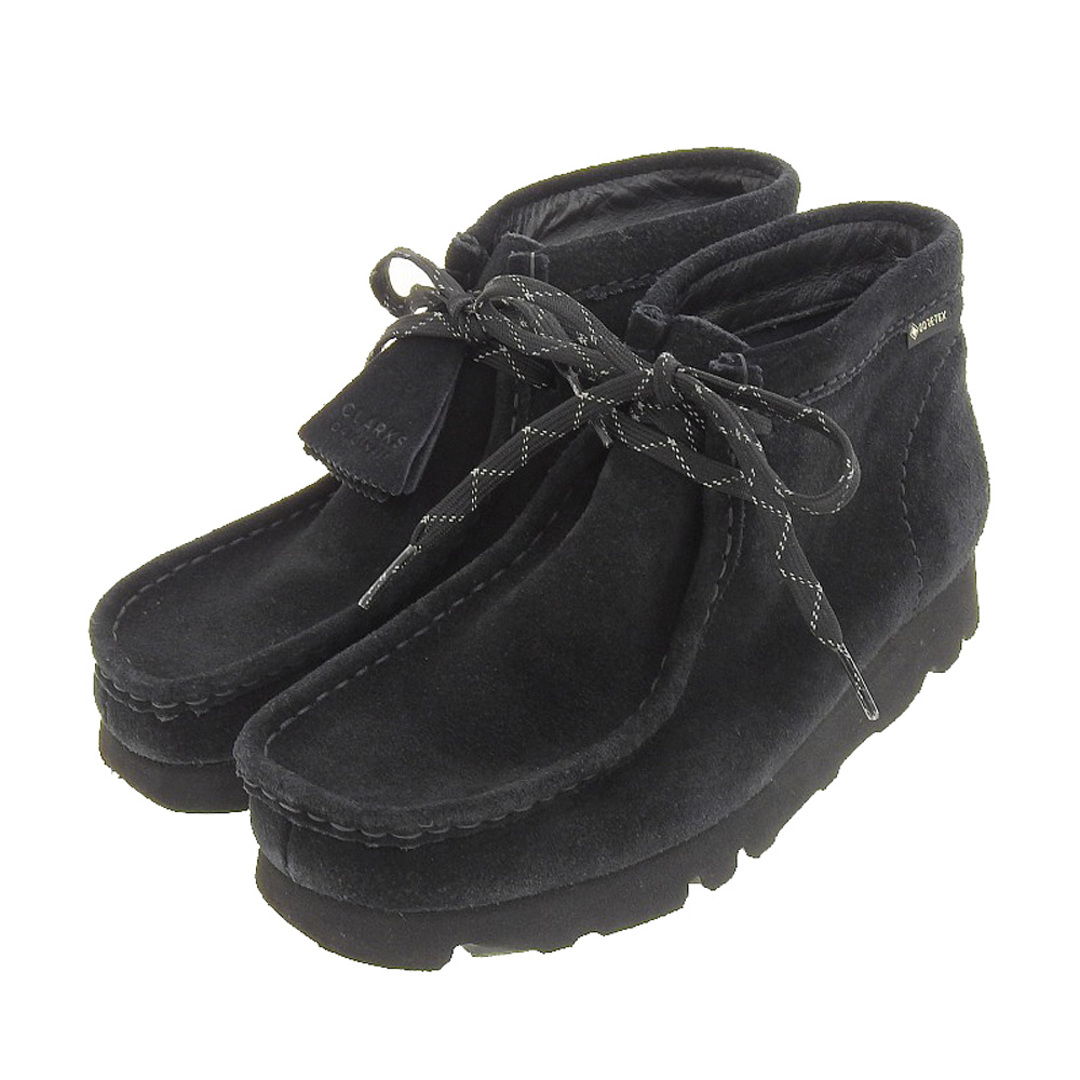 Clarks - クラークス Clarks クラークス オリジナルズ ゴアテックス スエード ワラビーブーツ レディース ブラック 4D 261685864040 4D(UK)の通販 by エコスタイル|クラークスならラクマ Clarks - クラークス Clarks クラークス オリジナルズ ゴアテックス スエード ワラビーブーツ レディース ブラック 4D 261685864040 4D(UK)の通販 by エコスタイル|クラークスならラクマ
