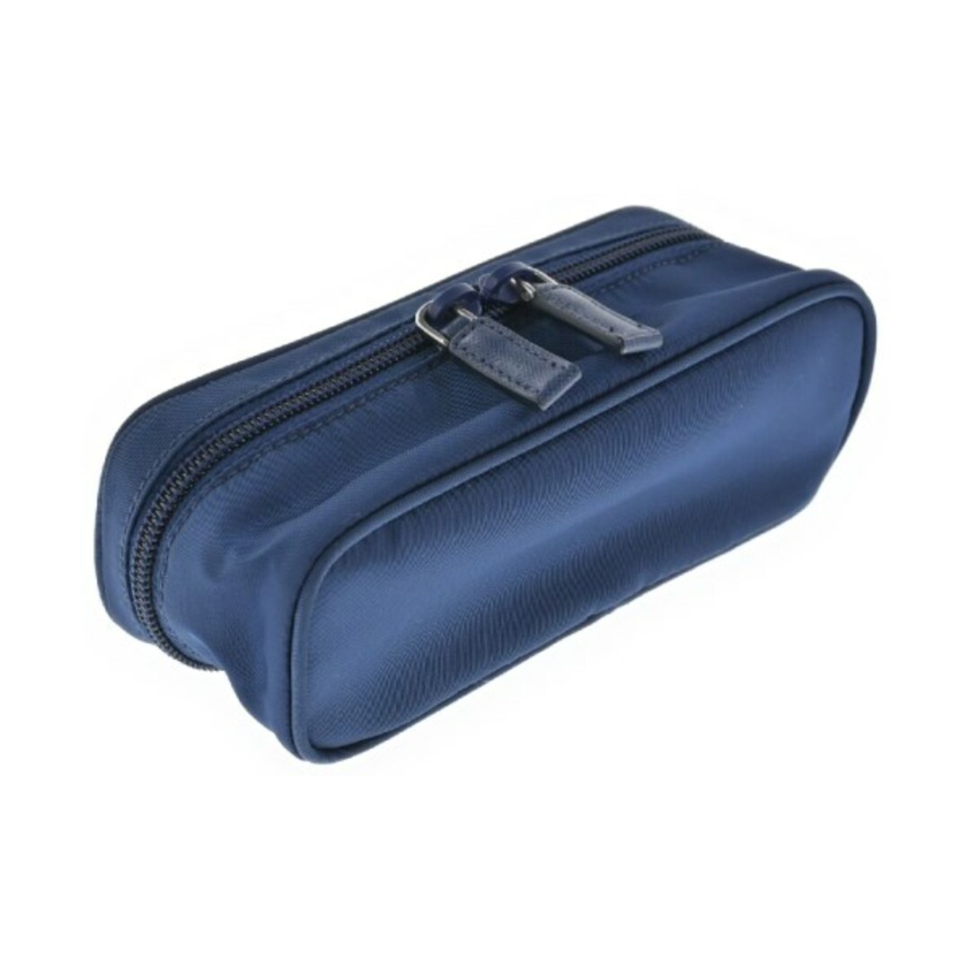 PRADA プラダ ポーチ - 青 【古着】 PRADA プラダ ポーチ - 青 【古着】