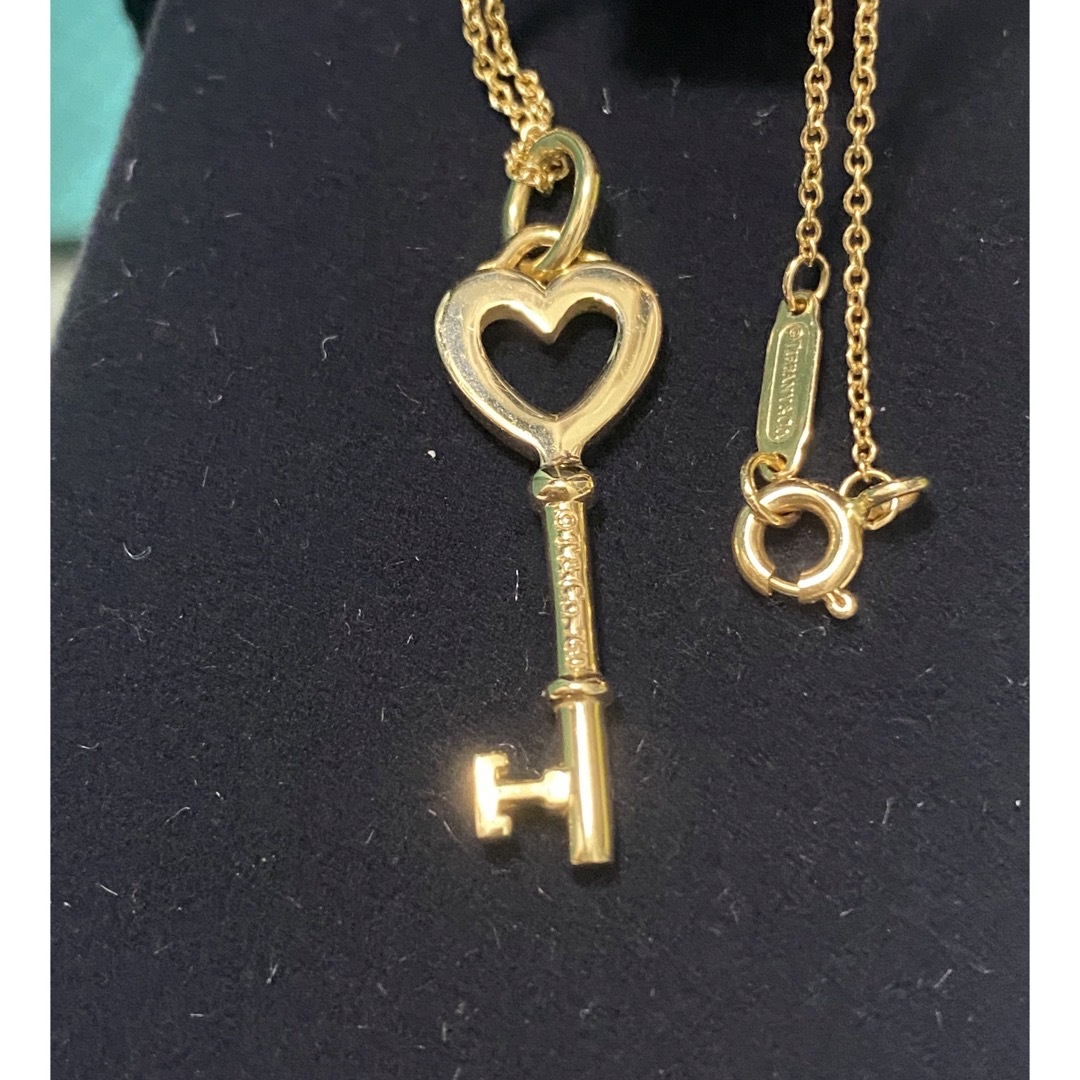 Tiffany & Co. - お値下げ美品tiffanyハートキーk18ゴールド Tiffany & Co. - お値下げ美品tiffanyハートキーk18ゴールド
