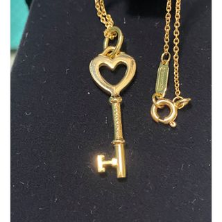 Tiffany & Co. - お値下げ美品tiffanyハートキーk18ゴールド Tiffany & Co. - お値下げ美品tiffanyハートキーk18ゴールド