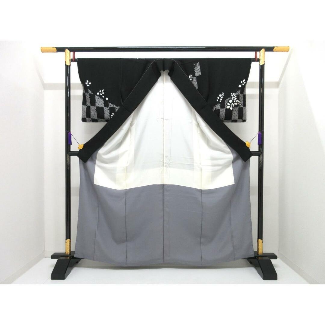 未使用品】訪問着 絞り加工 未使用品】訪問着 絞り加工