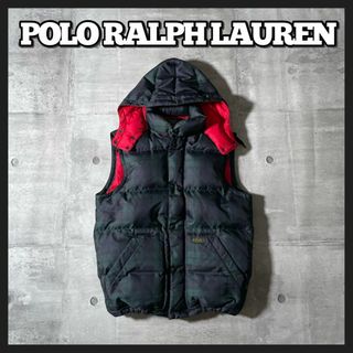 POLO RALPH LAUREN(ダウンベスト ・ グリーン・カーキ/緑色系 POLO RALPH LAUREN(ダウンベスト ・ グリーン・カーキ/緑色系