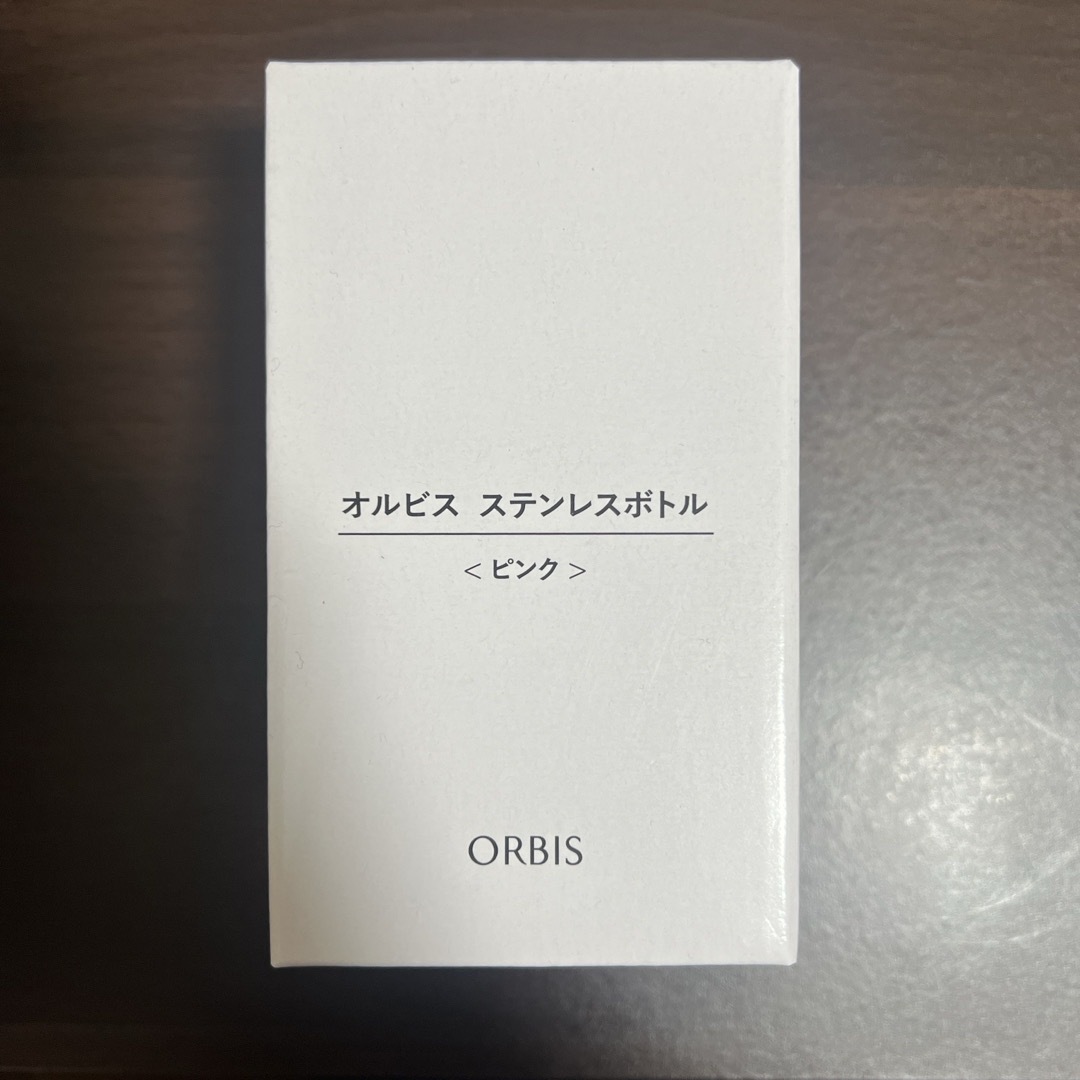 ORBIS(オルビス)の【新品未使用未開封】オルビス ステンレスボトル ピンク キッズ/ベビー/マタニティの授乳/お食事用品(水筒)の商品写真