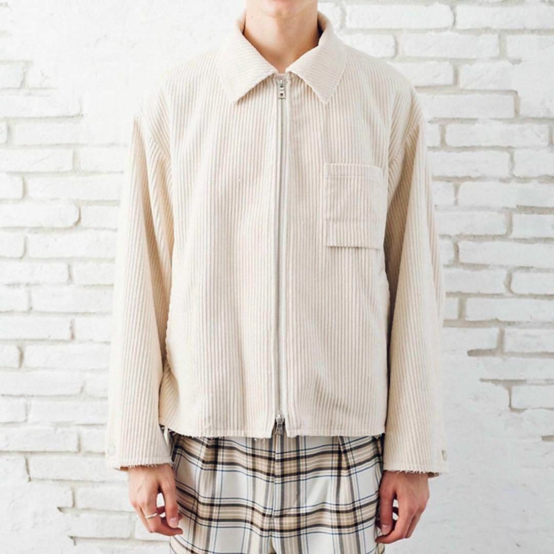 美品】トープ TAUPE ブルゾン コーデュロイ カットオフ 近年モデル M 美品】トープ TAUPE ブルゾン コーデュロイ カットオフ 近年モデル M