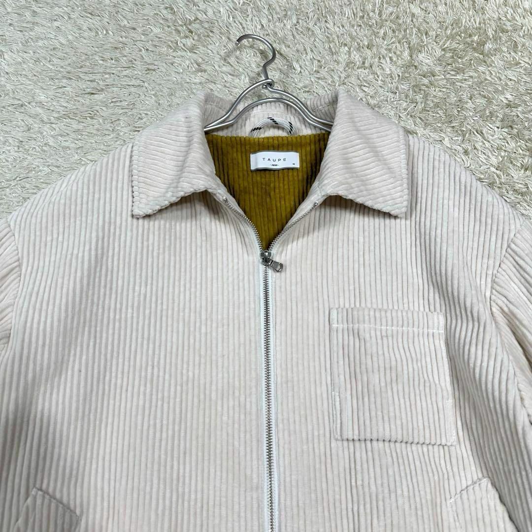 美品】トープ TAUPE ブルゾン コーデュロイ カットオフ 近年 美品】トープ TAUPE ブルゾン コーデュロイ カットオフ 近年