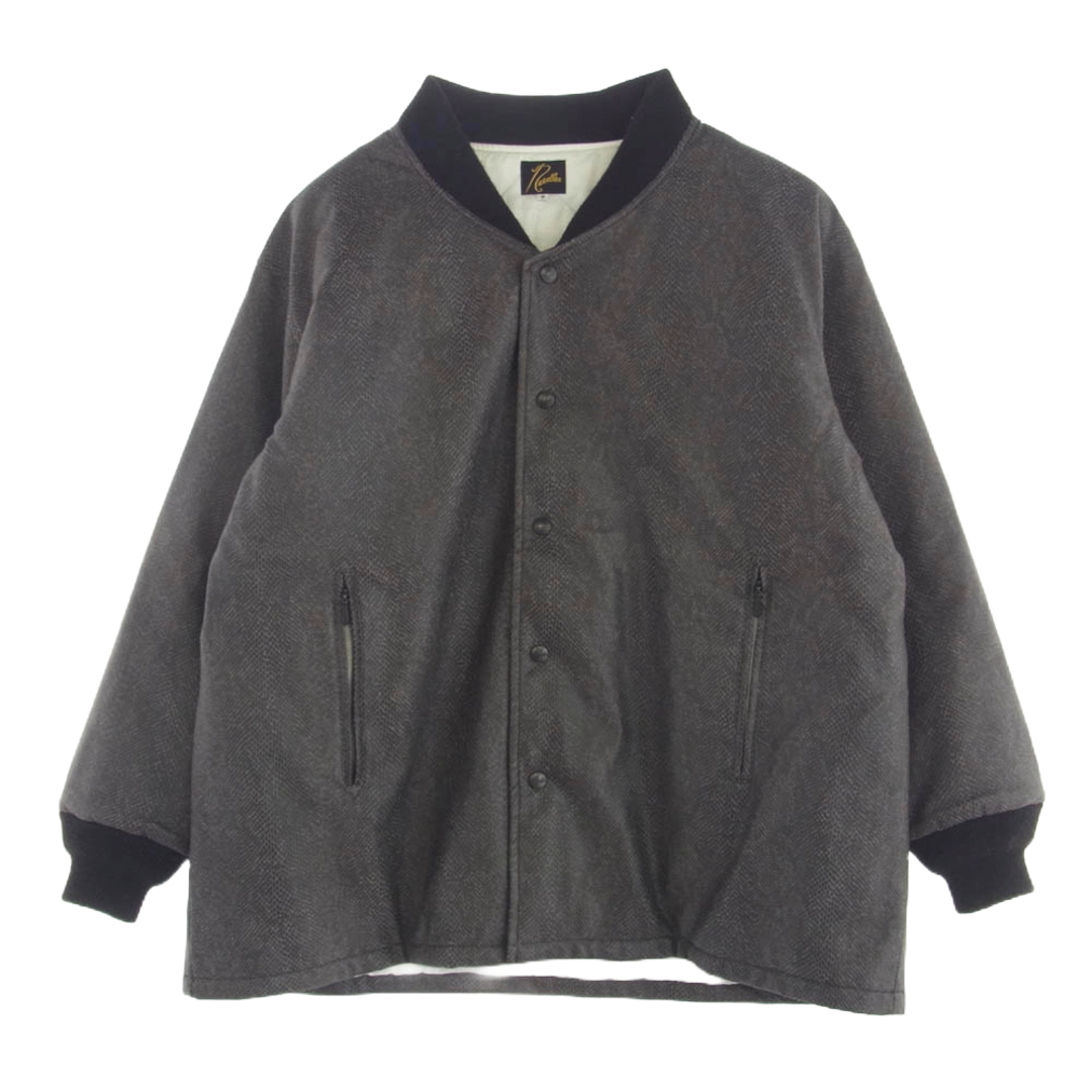 Needles】AWARD JACKET - 防ぎ FAUX LTHR. Needles】AWARD JACKET - 防ぎ FAUX LTHR.