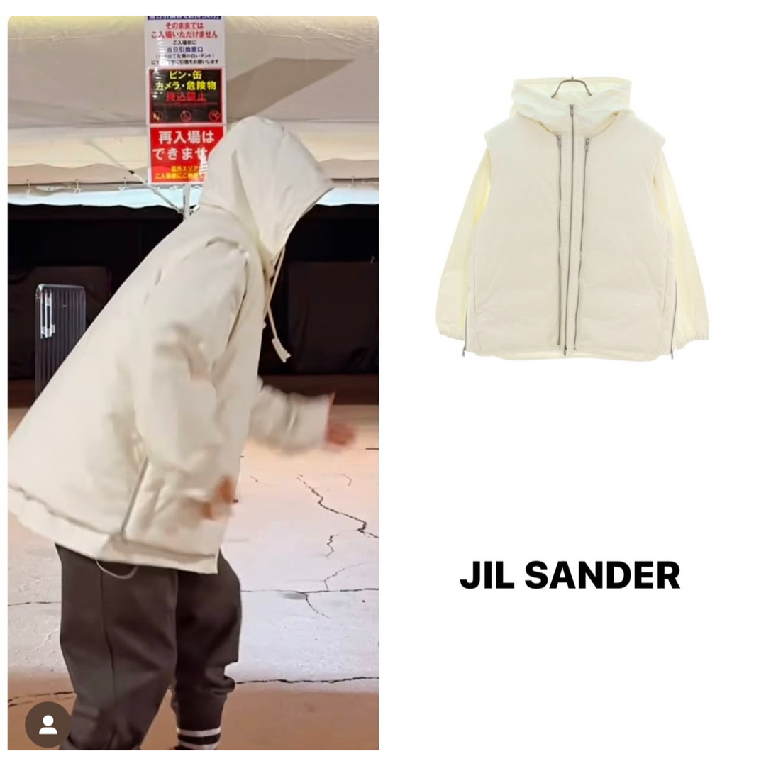 JIL SANDER - jilsander ジルサンダー ベスト ダウンジャケット JIL SANDER - jilsander ジルサンダー ベスト ダウンジャケット