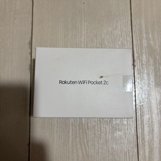ラクテン(Rakuten)のRakuten WiFi Pocket 2C ZR03M ブラック(その他)