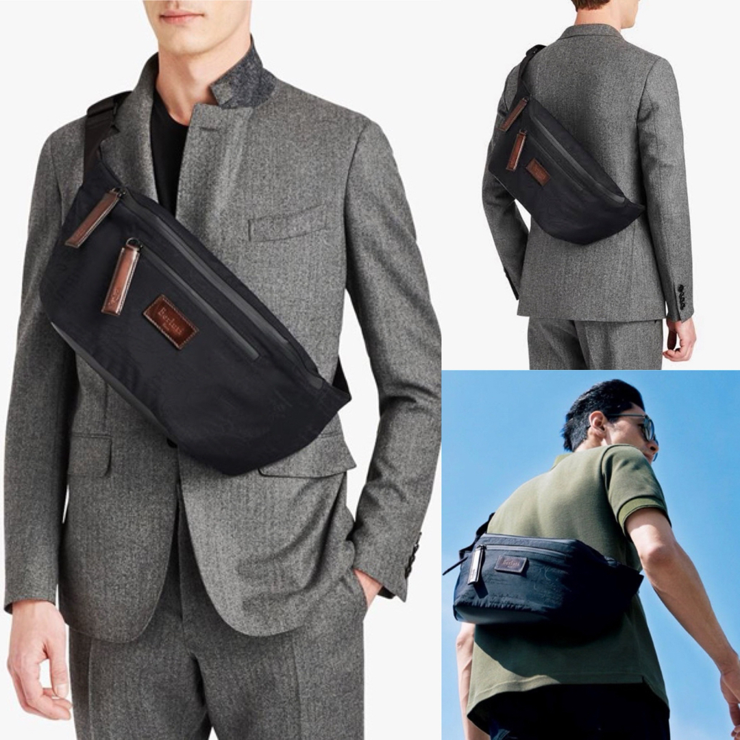 BERLUTI - 特注35万 ベルルッティ コンプライスGM ナイロン BERLUTI - 特注35万 ベルルッティ コンプライスGM ナイロン