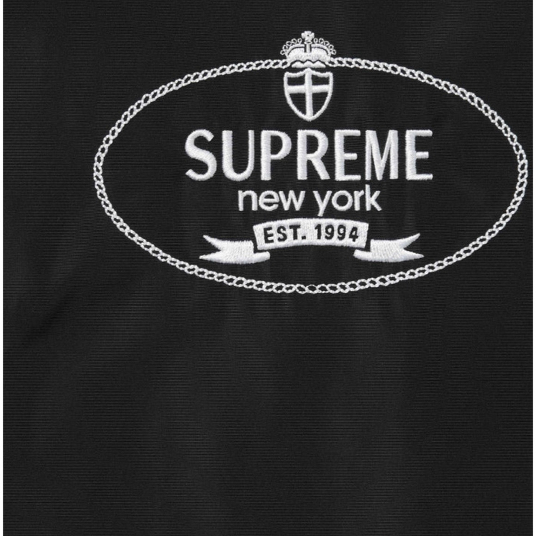 Supreme Crest Coaches Jacket Black Lサイズ Supreme Crest Coaches Jacket Black Lサイズ