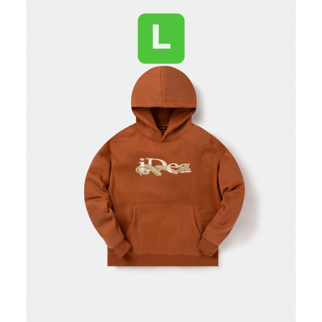 ideaswam OUROBOROS HOODIE Brown Lサイズ ideaswam OUROBOROS HOODIE Brown Lサイズ
