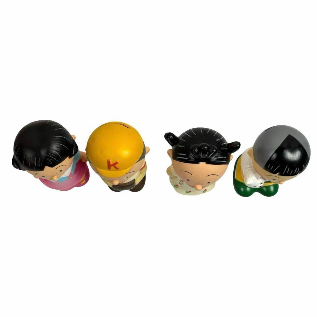 サザエさん 4体セット フィギュア 貯金箱 ワカメ カツオ タラ サザエさん 4体セット フィギュア 貯金箱 ワカメ カツオ タラ