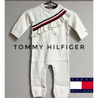 TOMMY HILFIGER - 【1/5まで★ワケあり新品/新年売切りセール】カバーオールベビー服（80サイズ）