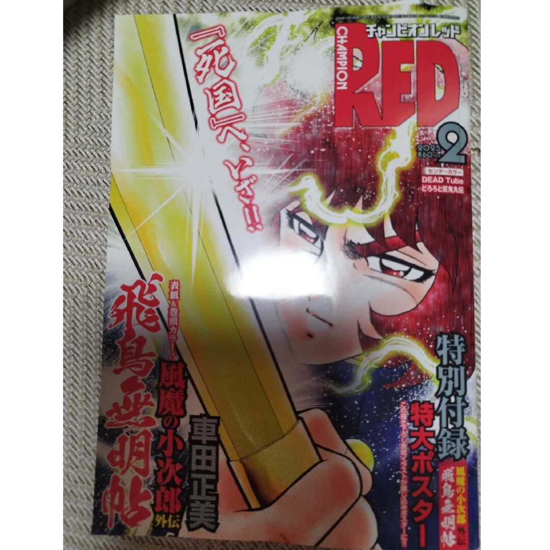 秋田書店(アキタショテン)のチャンピオン RED (レッド) 2025年 02月号 エンタメ/ホビーの雑誌(アート/エンタメ/ホビー)の商品写真