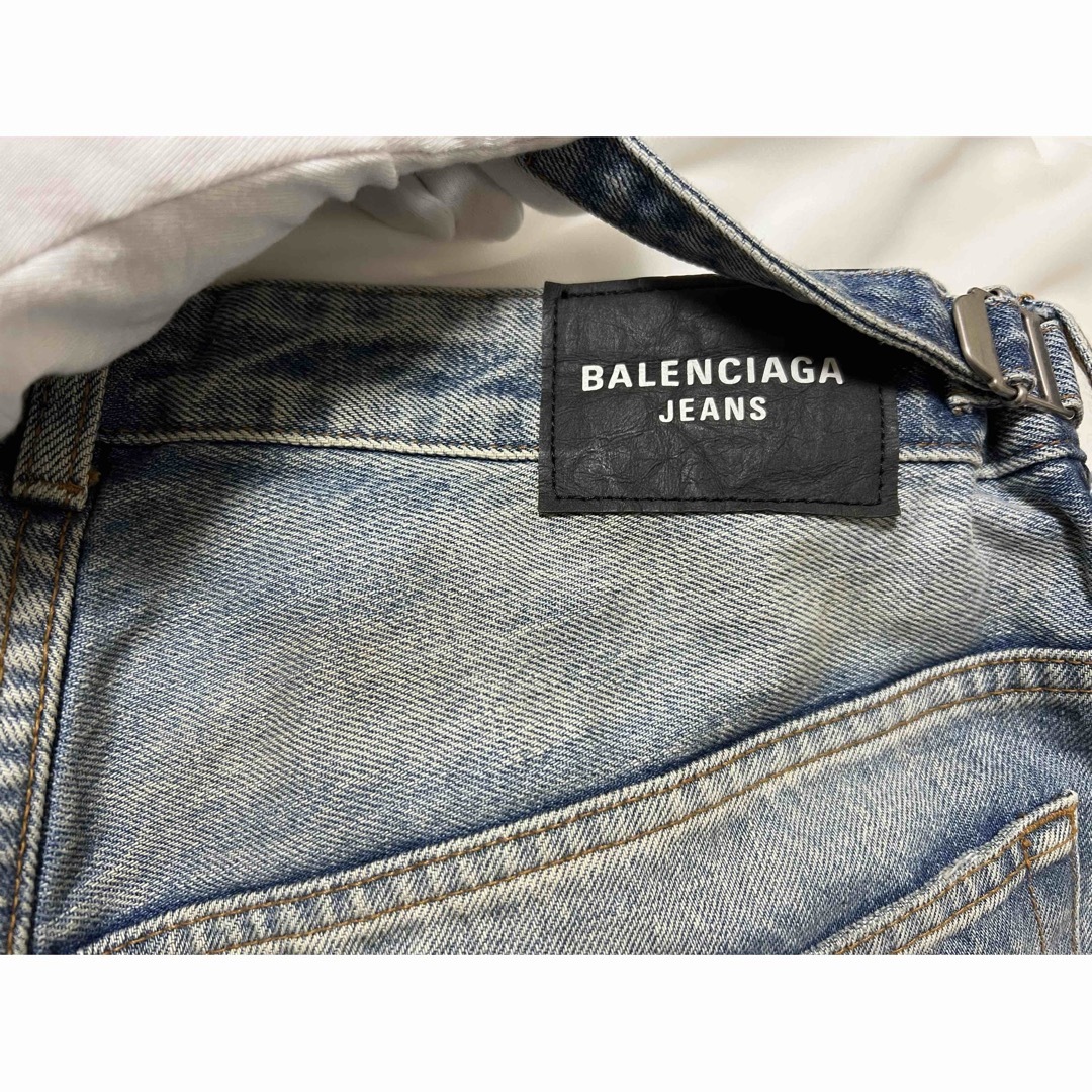 BALENCIAGA - BALENCIAGA DESTROYED SKATER JEANS の通販 by BALENCIAGA - BALENCIAGA DESTROYED SKATER JEANS の通販 by