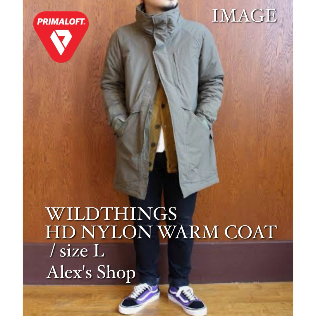 WILDTHINGS - ワイルドシングス type M-65 プリマロフトコートの WILDTHINGS - ワイルドシングス type M-65 プリマロフトコートの
