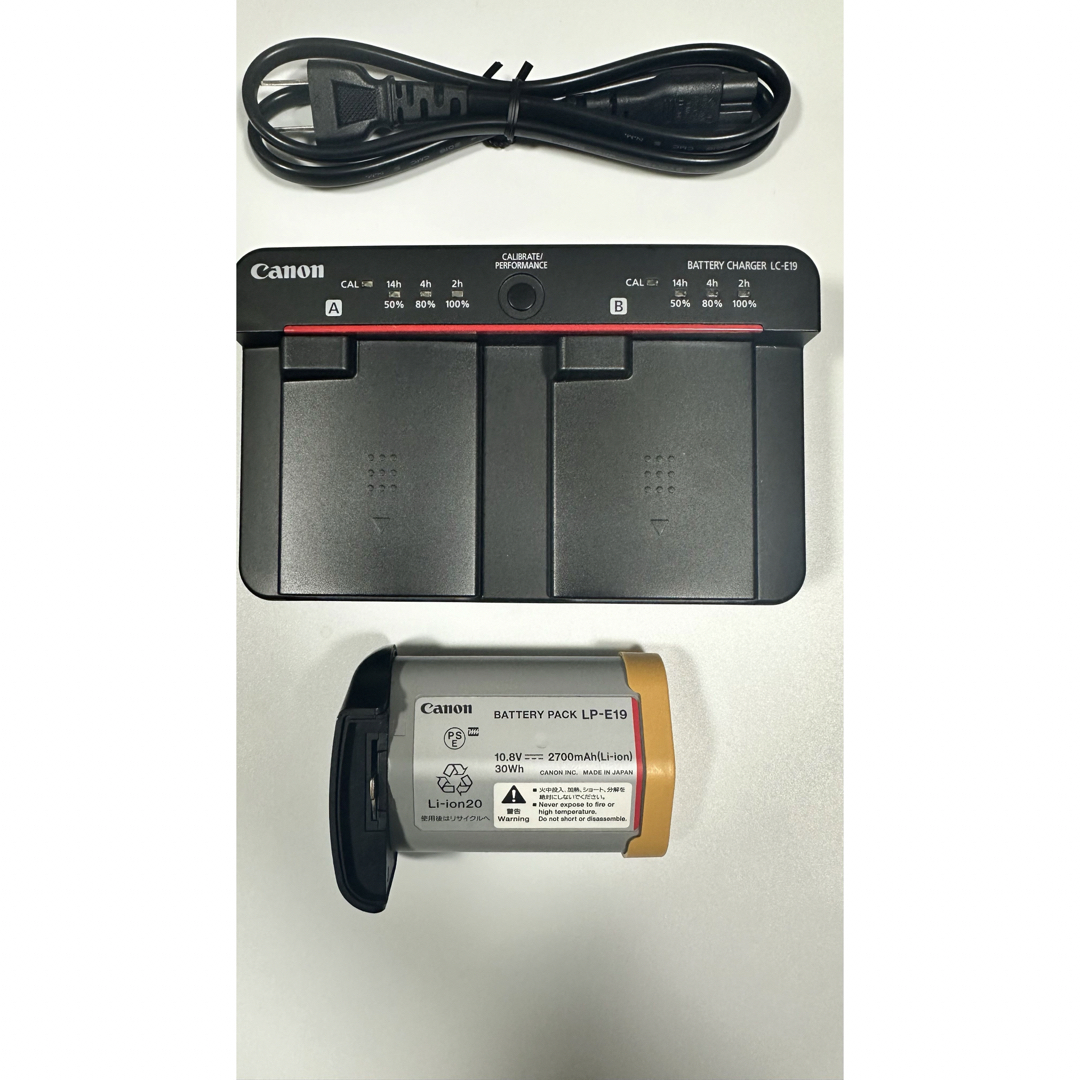 キヤノン Canon LP-E19 (1個)+Canon LC-E19 (1個) | フリマアプリ ラクマ キヤノン Canon LP-E19 (1個)+Canon LC-E19 (1個) | フリマアプリ ラクマ