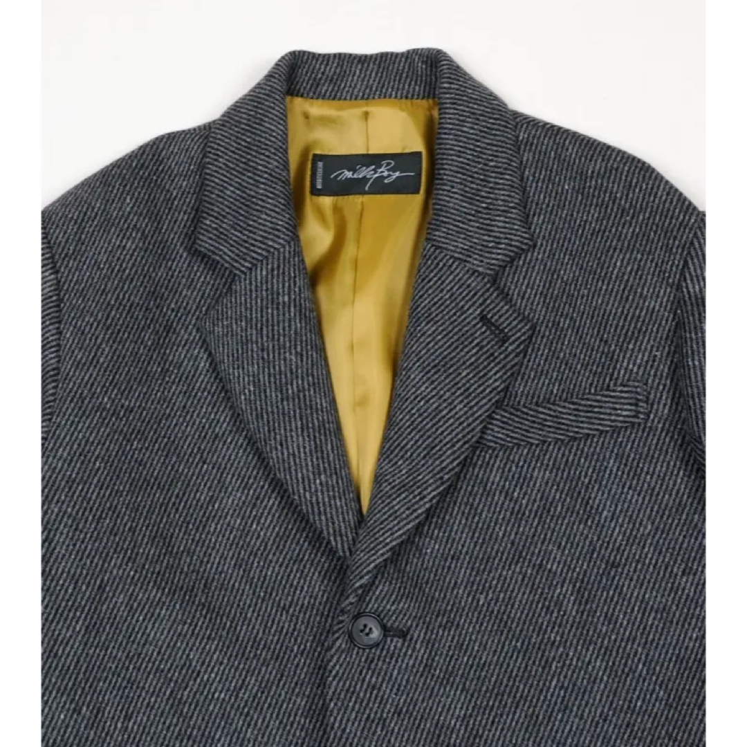 MILKBOY - 新品未使用タグ付き MILKBOY CHESTER COAT グレー MILKBOY - 新品未使用タグ付き MILKBOY CHESTER COAT グレー