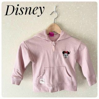 ディズニー(Disney)の良品‼Disney ディズニー　キッズ女の子　ミニーマウスアウターパーカー　95(カーディガン)