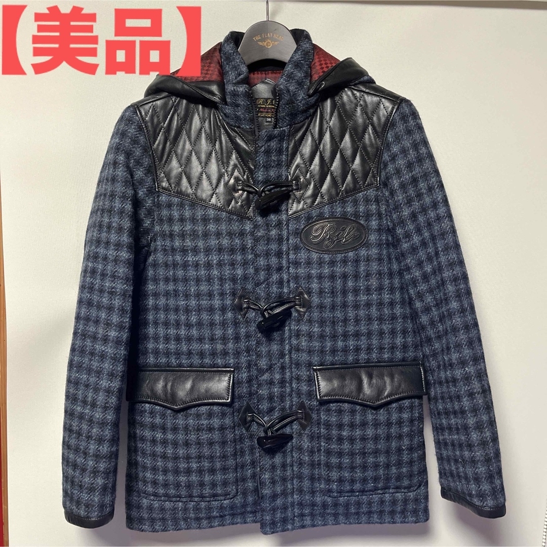 美品】フラットヘッド/R.J.B × ハリス・ツイードキルティング 美品】フラットヘッド/R.J.B × ハリス・ツイードキルティング