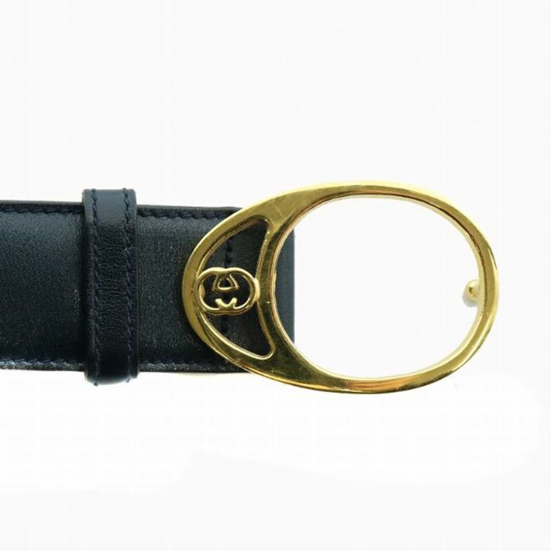 GUCCI グッチ ベルト ロゴバックル ロゴ金具 ブラック ブラウン GUCCI グッチ ベルト ロゴバックル ロゴ金具 ブラック ブラウン