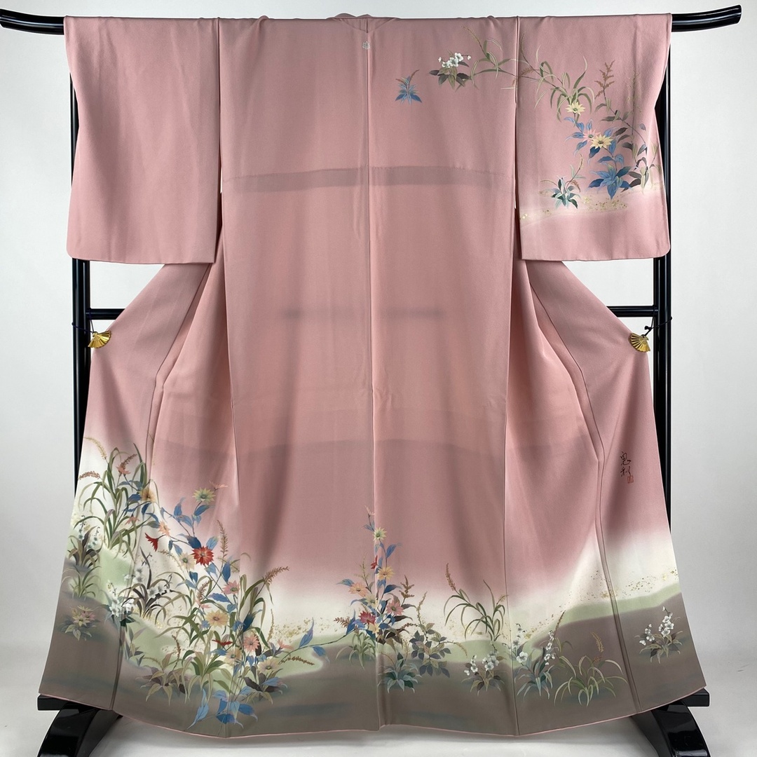 訪問着 身丈163cm 裄丈68.5cm 正絹 逸品 訪問着 身丈163cm 裄丈68.5cm 正絹 逸品