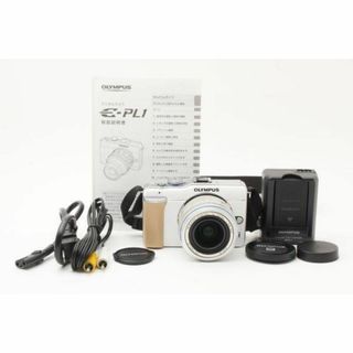 【大人気カラー】 OLYMPUS オリンパス E-PL1 ミラーレス一眼カメラ(ミラーレス一眼)